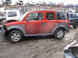 2005 HONDA ELEMENT LX ORANGE 2.4L VTEC AT 2WD A17517